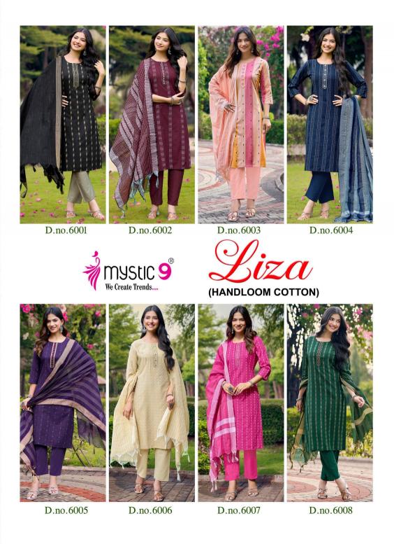 Mystic9 liza vol 6 cotton kurti wholesaler